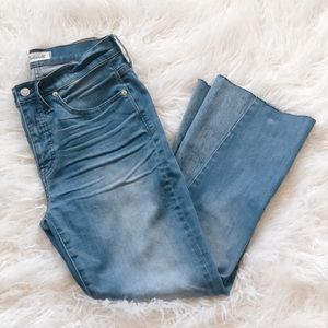 Madewell Two-toned Cali Demi jeans